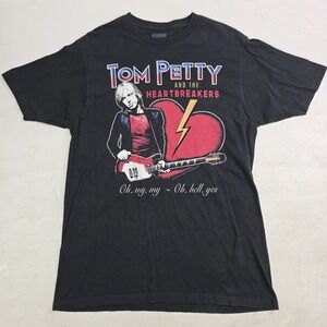 Tom Petty & The Heartbreakers Oh My My Oh Hell Yes Men's T-Shirt Rock Music Sz M